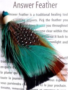 Answer feather